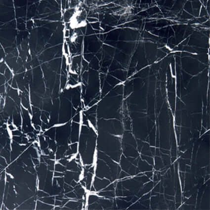 BLACK WITH VEIN 12X12 POLISHED Floor or Wall Tile - Shop at Home Craft Studio - 1