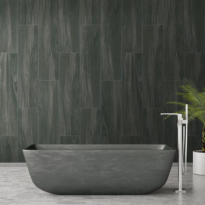 BRAXTON MIDNIGHT 10X40 MATTE Floor or Wall Tile - Shop at Home Craft Studio - 5