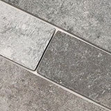 BRICKSTONE CHARCOAL BRICK 2X10 Floor or Wall Tile - Shop at Home Craft Studio - 12