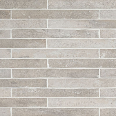 BRICKSTONE IVORY 2X18 MATTE Floor or Wall Tile - Shop at Home Craft Studio - 1