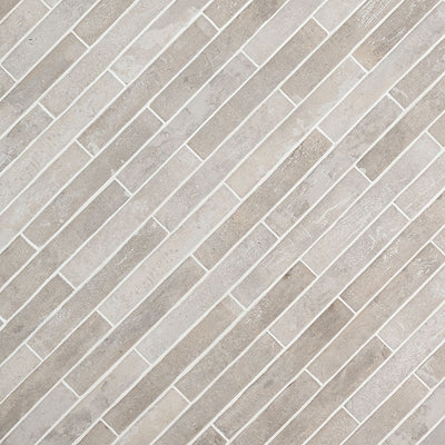 BRICKSTONE IVORY 2X18 MATTE Floor or Wall Tile - Shop at Home Craft Studio - 3