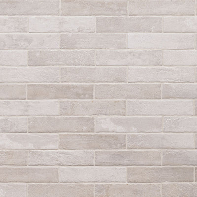 BRICKSTONE IVORY BRICK 2X10 Floor or Wall Tile - Shop at Home Craft Studio - 1