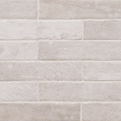BRICKSTONE IVORY BRICK 2X10 Floor or Wall Tile - Shop at Home Craft Studio - 2