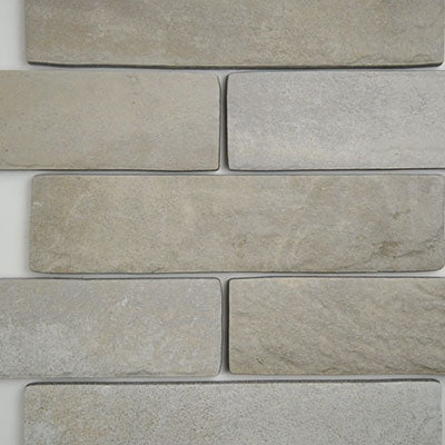 BRICKSTONE IVORY BRICK 2X10 Floor or Wall Tile - Shop at Home Craft Studio - 19