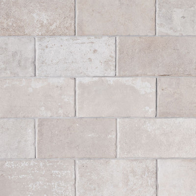 BRICKSTONE IVORY BRICK 5X10 Floor or Wall Tile - Shop at Home Craft Studio - 1