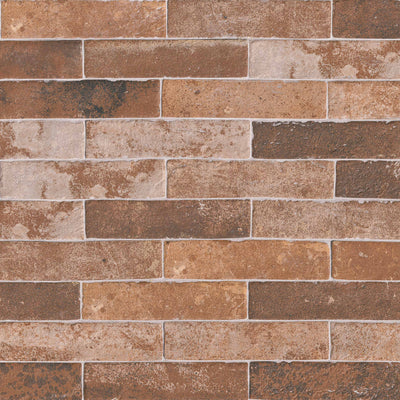 BRICKSTONE RED BRICK 2X10 Floor or Wall Tile - Shop at Home Craft Studio - 2