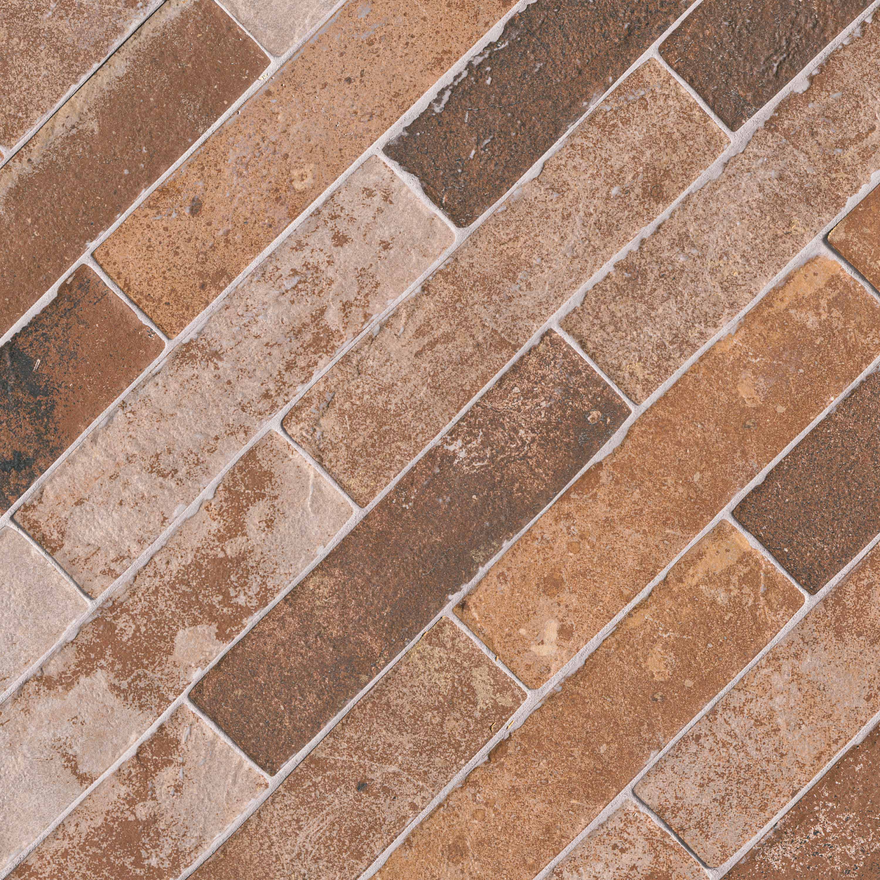 BRICKSTONE RED BRICK 2X10 Floor or Wall Tile - Shop at Home Craft Studio - 3