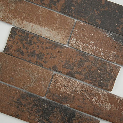 BRICKSTONE RED BRICK 2X10 Floor or Wall Tile - Shop at Home Craft Studio - 5