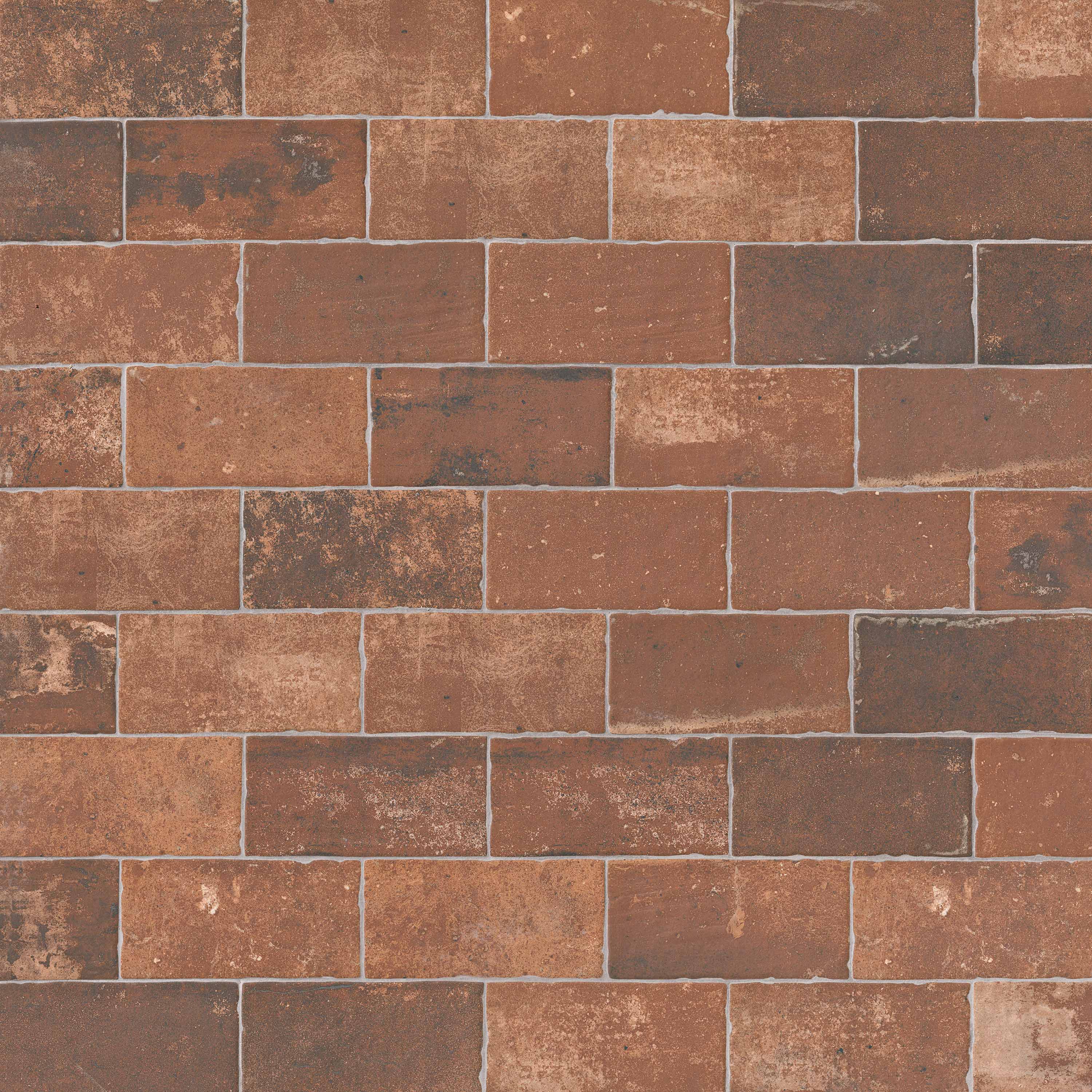 BRICKSTONE RED BRICK 5X10 Floor or Wall Tile - Shop at Home Craft Studio - 3
