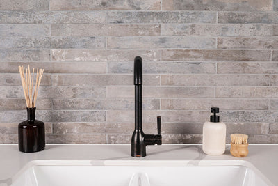 BRICKSTONE TAUPE 2X18 MATTE Floor or Wall Tile - Shop at Home Craft Studio - 7