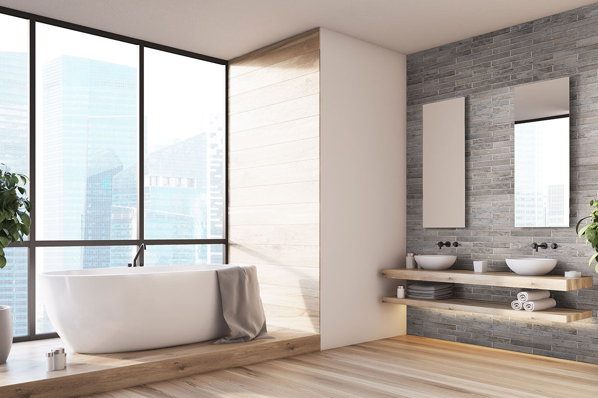 BRICKSTONE TAUPE 2X18 MATTE Floor or Wall Tile - Shop at Home Craft Studio - 8