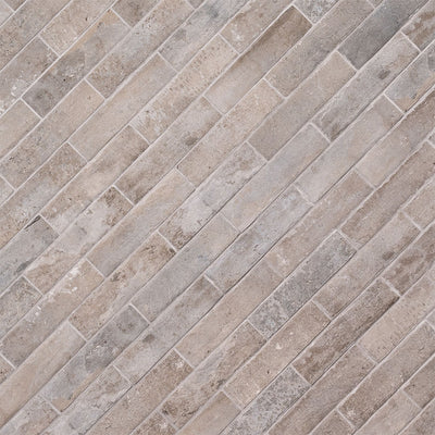 BRICKSTONE TAUPE BRICK 2X10 Floor or Wall Tile - Shop at Home Craft Studio - 3