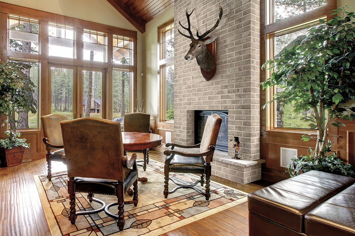 BRICKSTONE TAUPE BRICK 2X10 Floor or Wall Tile - Shop at Home Craft Studio - 8