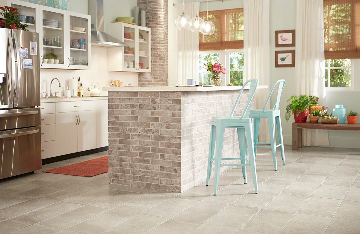 BRICKSTONE TAUPE BRICK 2X10 Floor or Wall Tile - Shop at Home Craft Studio - 24