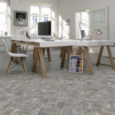 BRICKSTONE TAUPE BRICK 5X10 Floor or Wall Tile - Shop at Home Craft Studio - 4