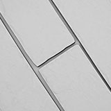 BRICKSTONE WHITE BRICK 2X10 Floor or Wall Tile - Shop at Home Craft Studio - 6
