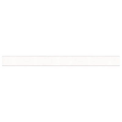 BRIGHT WHITE 2X36X0.62 DBL B POL-ENG Bullnose, Finishing Pieces - Shop at Home Craft Studio - 2