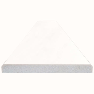 BRIGHT WHITE 4X24X0.62 DBL B POL-ENG Trims & Pencils, Finishing Pieces - Shop at Home Craft Studio - 3