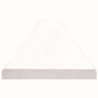 BRIGHT WHITE 4X36X0.62 DBL B POL-ENG Trims & Pencils, Finishing Pieces - Shop at Home Craft Studio - 3