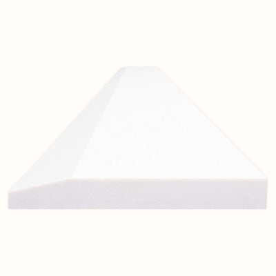 BRIGHT WHITE 5X30X0.62 HOLLYWOOD POL-ENG Bullnose, Finishing Pieces - Shop at Home Craft Studio - 3