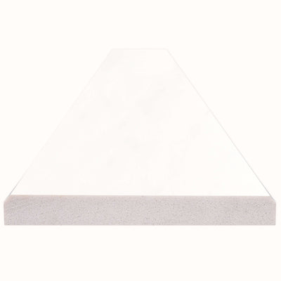 BRIGHT WHITE 6X36X0.62 DBL B POL-ENG Trims & Pencils, Finishing Pieces - Shop at Home Craft Studio - 3