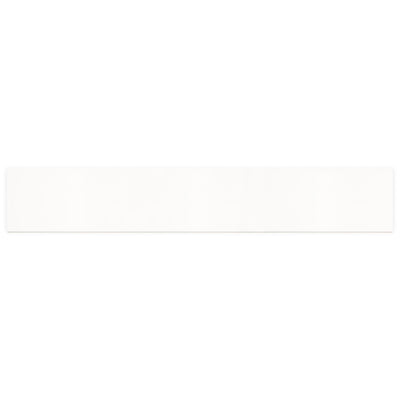 BRIGHT WHITE 6X37X0.62 SINGL BVL POL-ENG Trims & Pencils, Finishing Pieces - Shop at Home Craft Studio - 2