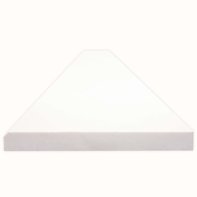 BRIGHT WHITE 6X37X0.62 SINGL BVL POL-ENG Trims & Pencils, Finishing Pieces - Shop at Home Craft Studio - 3