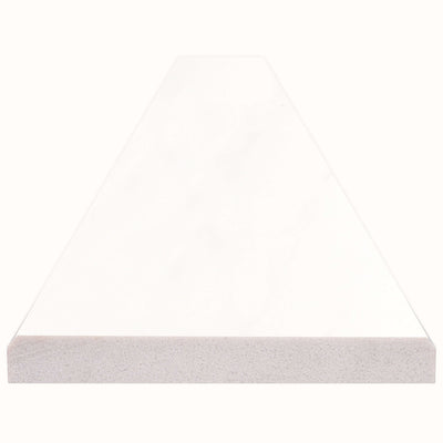 BRIGHT WHITE 6X73X0.62 DBL B POL-ENG Trims & Pencils, Finishing Pieces - Shop at Home Craft Studio - 3
