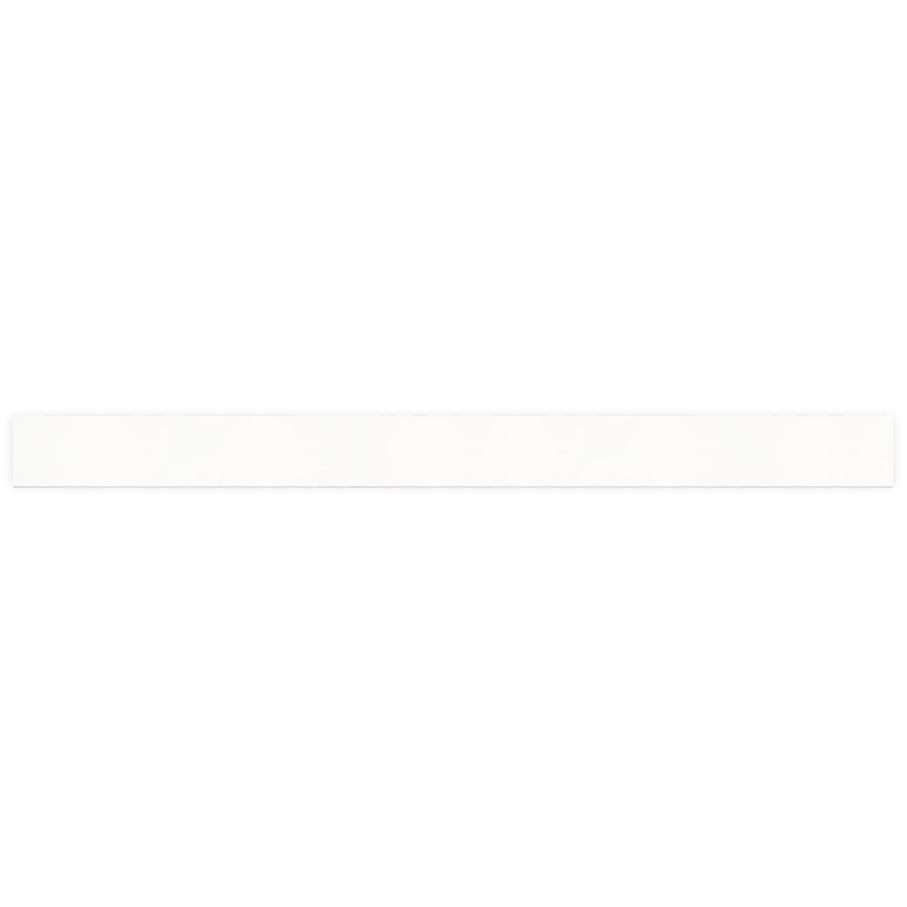 BRIGHT WHITE 6X73X0.62 SINGL BVL POL-ENG Trims & Pencils, Finishing Pieces - Shop at Home Craft Studio - 2