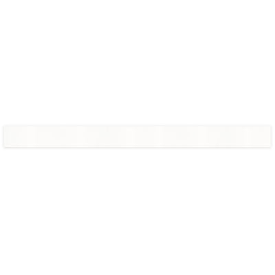 BRIGHT WHITE 6X73X0.62 SINGL BVL POL-ENG Trims & Pencils, Finishing Pieces - Shop at Home Craft Studio - 2