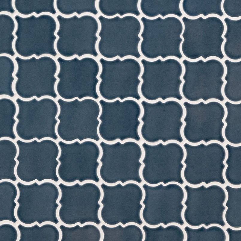 Bay Blue Arabesque Wall Tiles - Shop at Home Craft Studio - 2