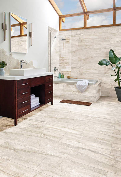 Bernini Bianco 12X24 Polished Floor or Wall Tile - Shop at Home Craft Studio - 5