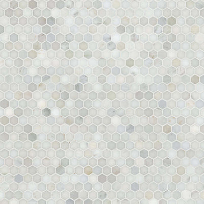 CALACATTA GOLD 1" HEXAGON MOSAIC Mosaic - Shop at Home Craft Studio - 3