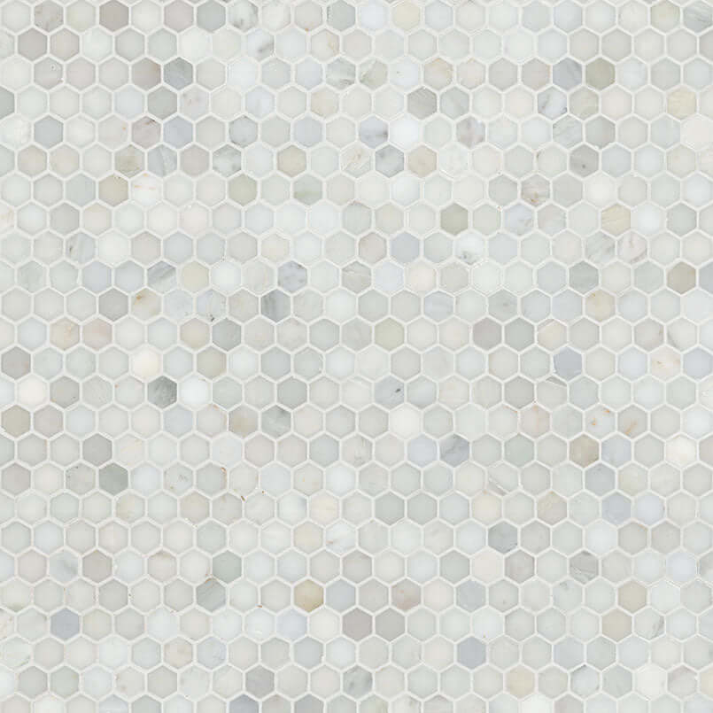 CALACATTA GOLD 1" HEXAGON MOSAIC Mosaic - Shop at Home Craft Studio - 3