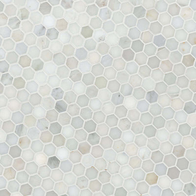 CALACATTA GOLD 1" HEXAGON MOSAIC Mosaic - Shop at Home Craft Studio - 4