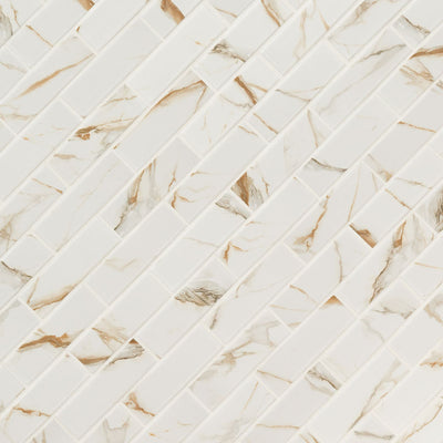 CALACATTA GOLD MATTE 2X6X6MM Floor or Wall Tile - Shop at Home Craft Studio - 2