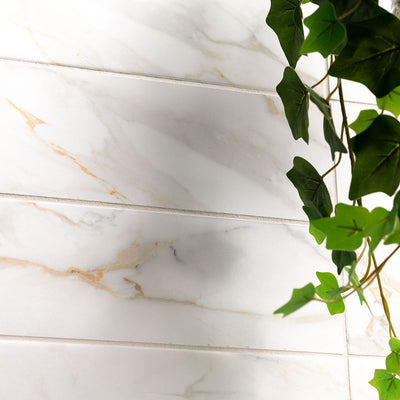 CALACATTA GOLD MATTE 4X12 Wall Tile - Shop at Home Craft Studio - 12