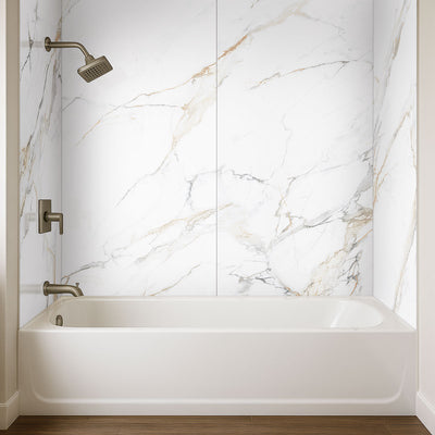 CALACATTA GOLDEN MIST 31.5X71 Floor or Wall Tile - Shop at Home Craft Studio - 5