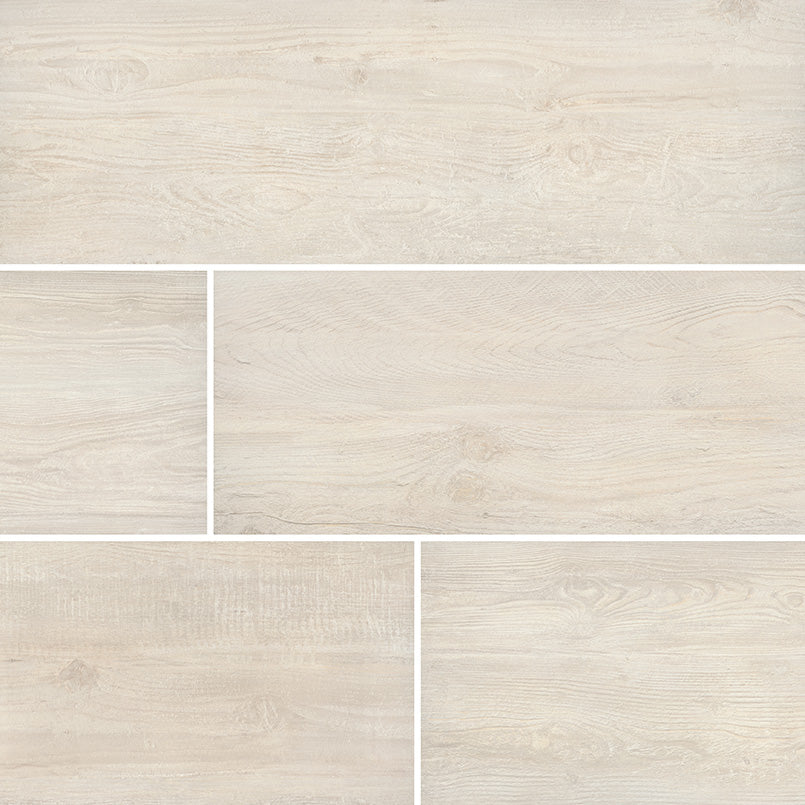 CALDERA BLANCA 8X47 RECTIFIED Floor or Wall Tile - Shop at Home Craft Studio - 2