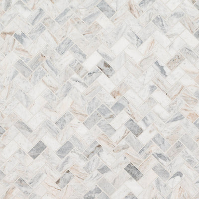 CAPRI BLUE 1X2 HERRINGBONE HONED Floor or Wall Tile, Mosaic - Shop at Home Craft Studio - 3