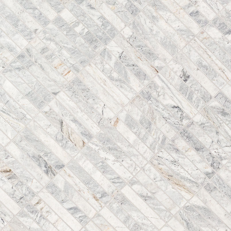 CAPRI BLUE 1X6 STACK PATTERN HONED Mosaic, Floor or Wall Tile - Shop at Home Craft Studio - 3