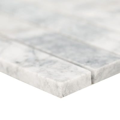 CAPRI BLUE 1X6 STACK PATTERN HONED Mosaic, Floor or Wall Tile - Shop at Home Craft Studio - 4