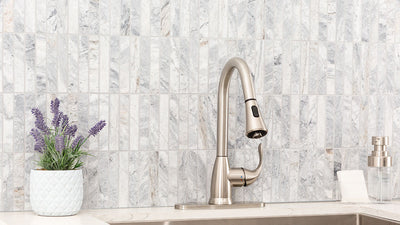 CAPRI BLUE 1X6 STACK PATTERN HONED Mosaic, Floor or Wall Tile - Shop at Home Craft Studio - 8