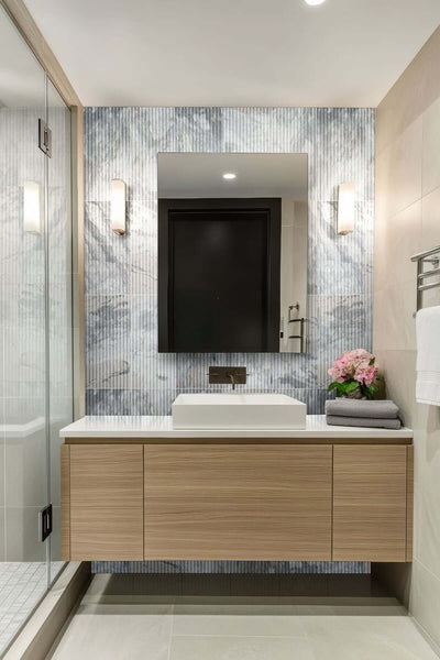 CAPRI BLUE MILANO RIBBO 12X24 HONED Wall Tile - Shop at Home Craft Studio - 8