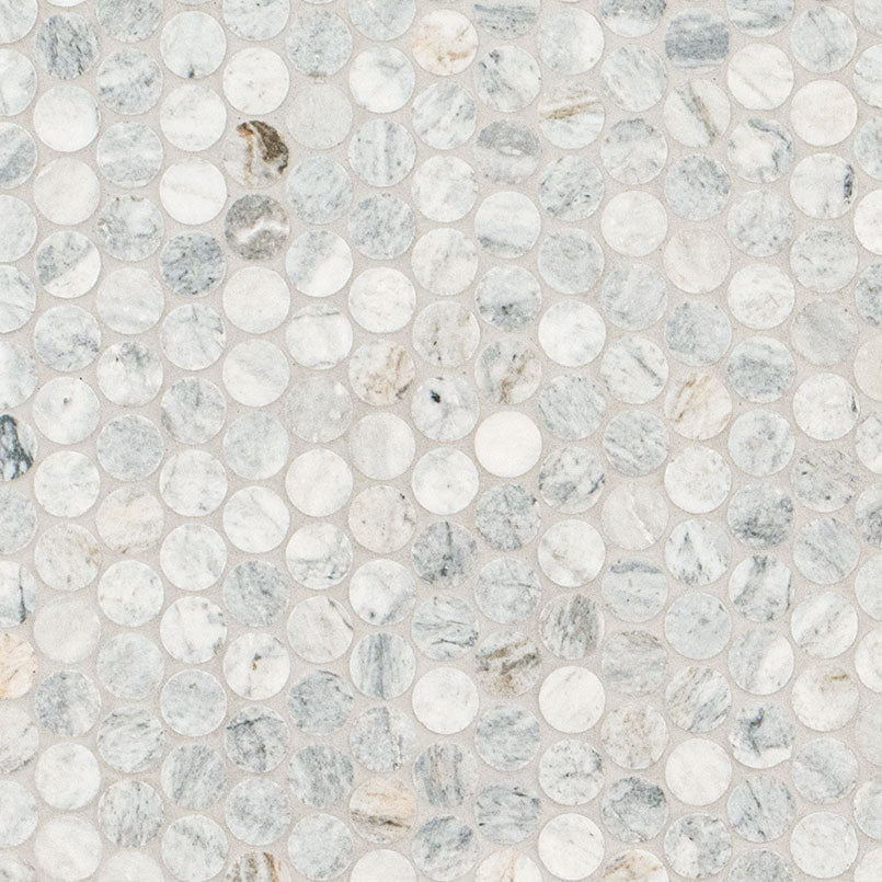 CAPRI BLUE ROUND HONED Mosaic - Shop at Home Craft Studio - 1