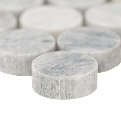 CAPRI BLUE ROUND HONED Mosaic - Shop at Home Craft Studio - 4