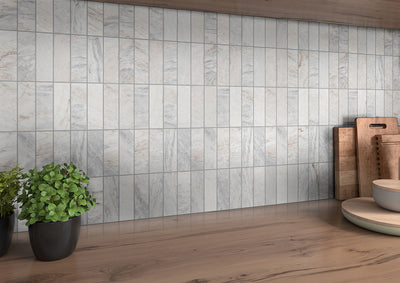 CAPRI BLUE SUBWAY 2X6 HONED Floor or Wall Tile - Shop at Home Craft Studio - 8