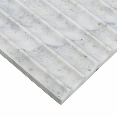 CAPRI BLUE VALENTINO FLUTO 12X24 HONED Floor or Wall Tile - Shop at Home Craft Studio - 4