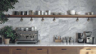 CAPRI BLUE VALENTINO FLUTO 12X24 HONED Floor or Wall Tile - Shop at Home Craft Studio - 10