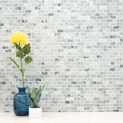 CARRARA CLASSIQUE BRICK 1X2 HONED Backsplash & Wall Tile - Shop at Home Craft Studio - 7